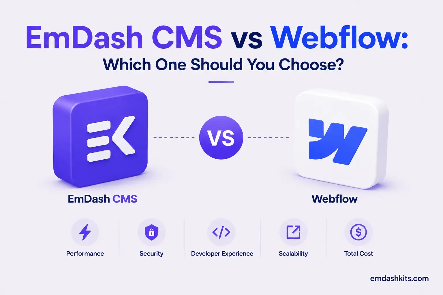 EmDash CMS vs Webflow: Which One Should You Choose? EmDash CMS vs Webflow: Which One Should You Choose?