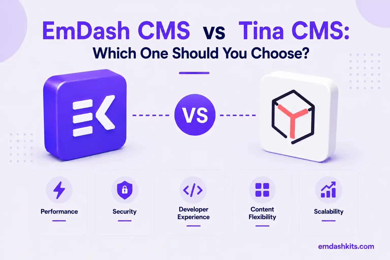 EmDash CMS vs Tina CMS: Which One Should You Choose? EmDash CMS vs Tina CMS: Which One Should You Choose?