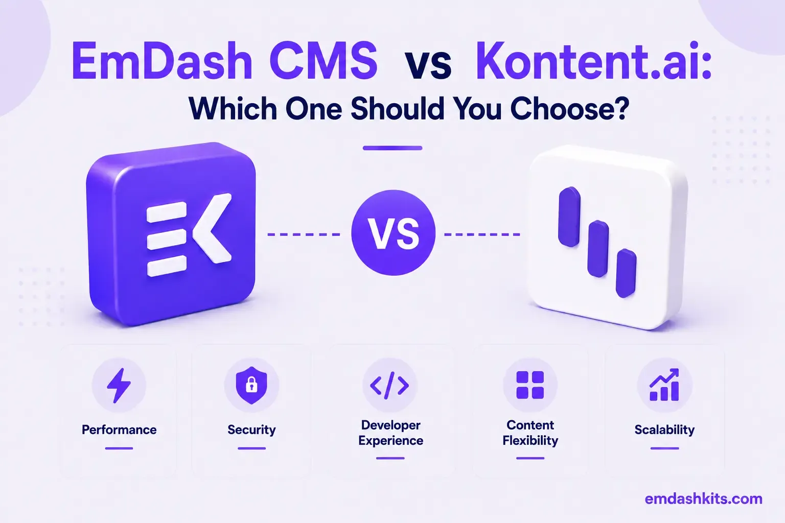EmDash CMS vs Kontent.ai: Which One Should You Choose? EmDash CMS vs Kontent.ai: Which One Should You Choose?