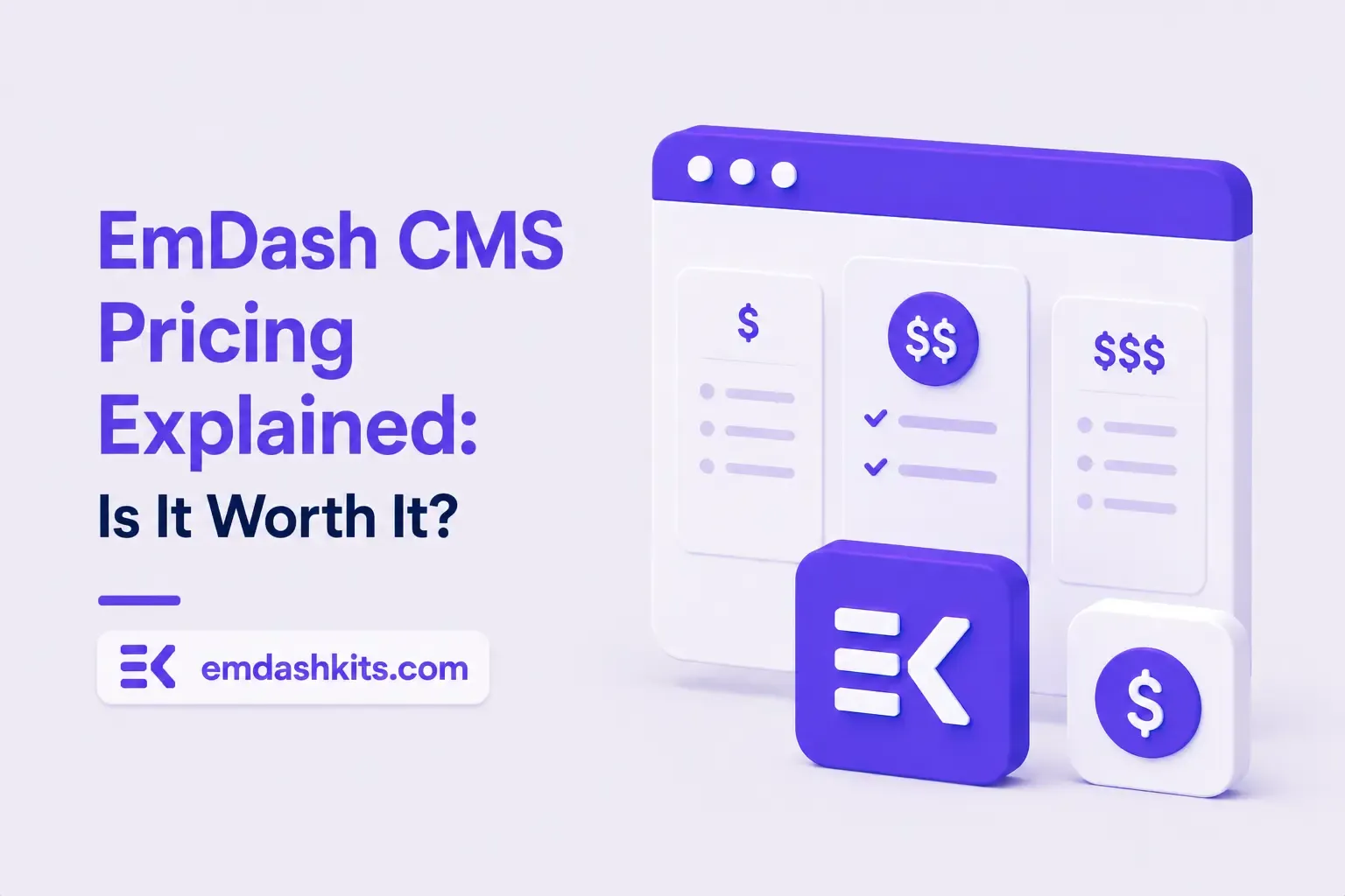 EmDash CMS Pricing Explained: Is It Worth It? EmDash CMS Pricing Explained: Is It Worth It?
